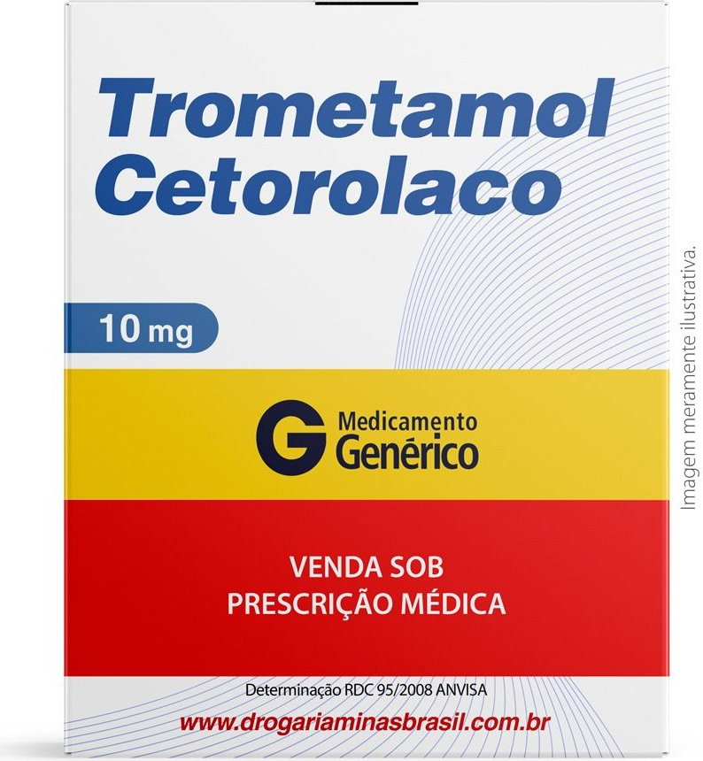 TROMETAMOL 10MG CX 20 COMP ACHE