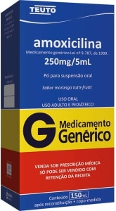 AMOXICILINA 250MG 150ML TEUTO