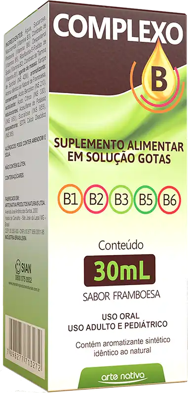 COMPLEXO B 30 ML ARTE NATIVA  - S -