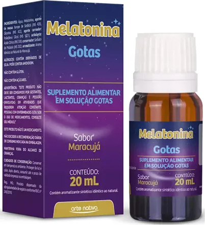 MELATONINA SOL C/20 ML ARTE NATIVA  - S -