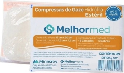 COMPRESSA GAZE 10UN 13F EST MINAS REY