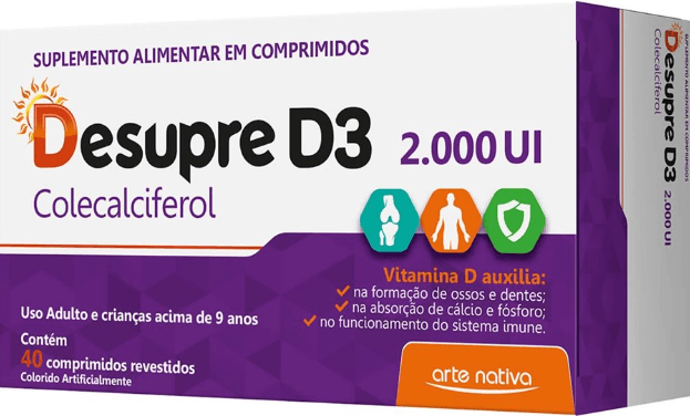 DESUPRE 2000UI 40 COMP