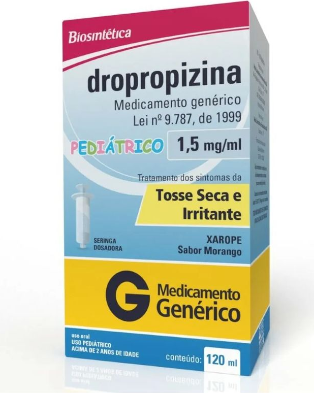 XAROPE DROPROPIZINA 1,5MG 120ML ACHE