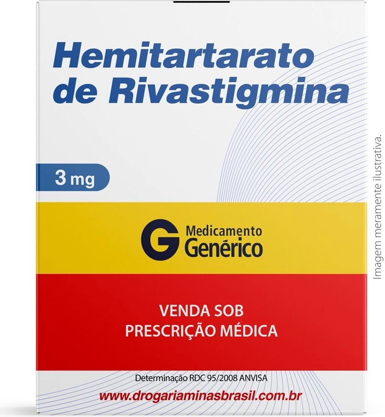 RIVASTIGMINA 3MG CX 30 CAPS BIOCHIMICO