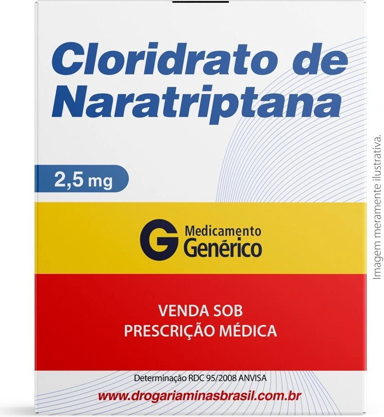 NARATRIPTANA 2,5MG CX 10 COMP SANOFI/MEDLEY