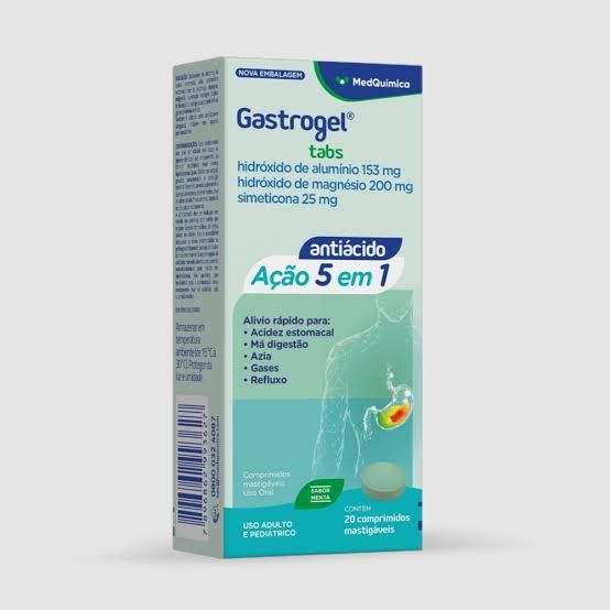 HIDROX ALUM CX 20 PAST MENTA - HIDROX ALUM GASTROGEL -  MEDQUIMICA