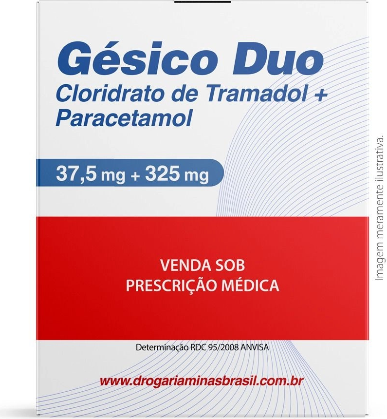 TRAMADOL+PARACETAMOL 37,5+325MG CX 10 COMP EUROFARMA