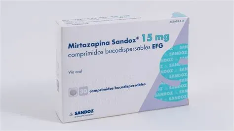 MIRTAZAPINA 15MG CX 30 COMP orodisp SANDOZ