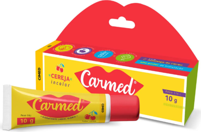 CARMED LABIAL CEREJA PROT LABIAL 10GR