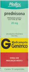 PREDNISONA 20MG CX 30 COMP SANOFI/MEDLEY