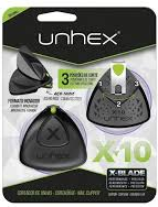 CORTADOR DE UNHAS UNHEX X10 PRETO  - VERDELIMAO -