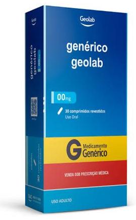 LAMOTRIGINA 100MG CX 30 COMP GEOLAB
