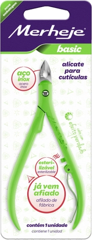 ALICATE PARA CUT. BASIC MIX PEROLADO MERHEJE