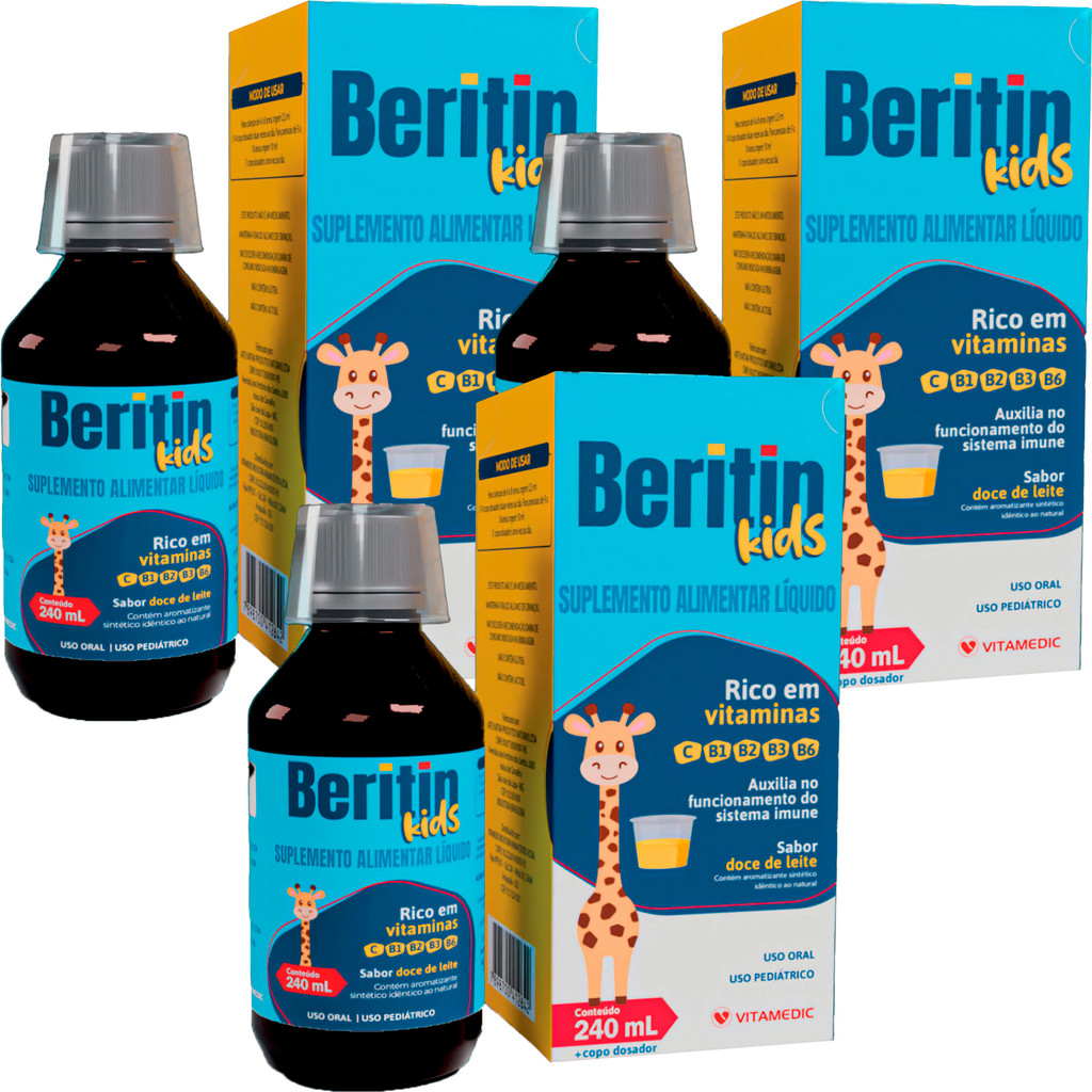 BERITIN KIDS XPE 240 ML VITAMEDIC