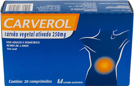 CARVEROL 250MG COM X 20