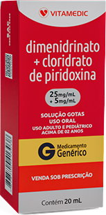 DIMENIDRINATO+PIRIDOXINA SOL 20 ML VITAMEDIC