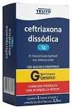 CEFTRIAXONA DISSODICA 1G PO INJ AMP 3,5ML+DIL TEUTO