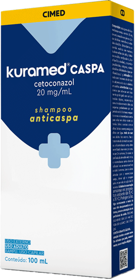 KURAMED CASPA 20MG XAMP100ML CIMED