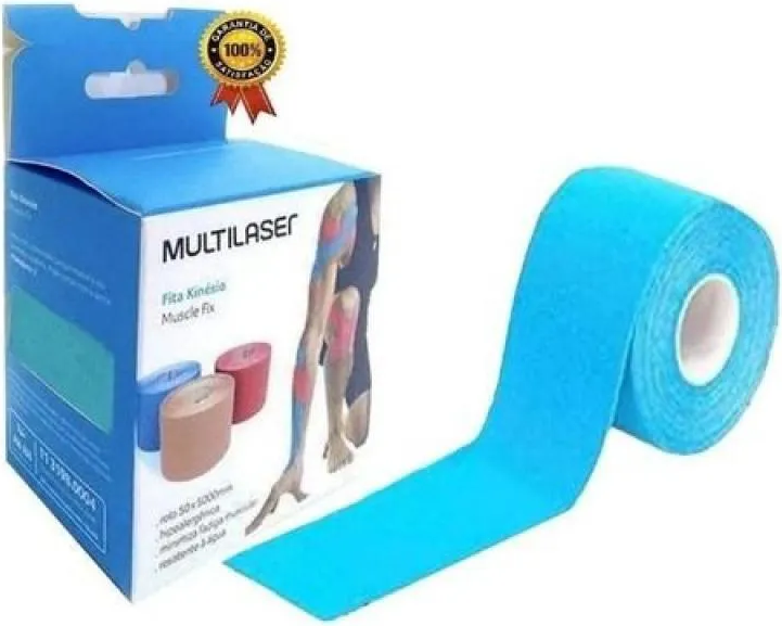 FITA KINESIO ROLO 5CMX5M AZUL HC042