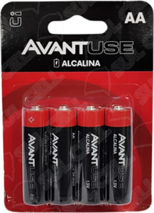 PILHA ALCALINA AA C/4 UND