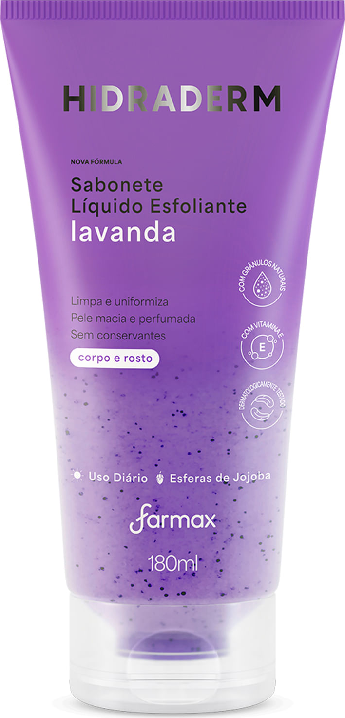 SAB LIQ HIDRADERM ESFOLIANTE LAVANDA 180ML