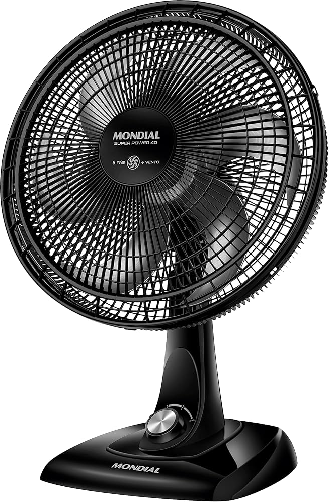 BRINDES VENTILADOR MONDIAL PRETO 110V