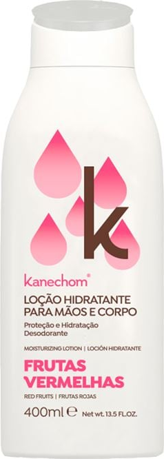LOCAO CORPORAL KANECHOM FRUTAS VERMELHAS 400ML