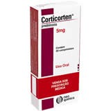 PREDNISONA 5MG CX 20 COMP - CORTICORTEN - NEO QUIMICA