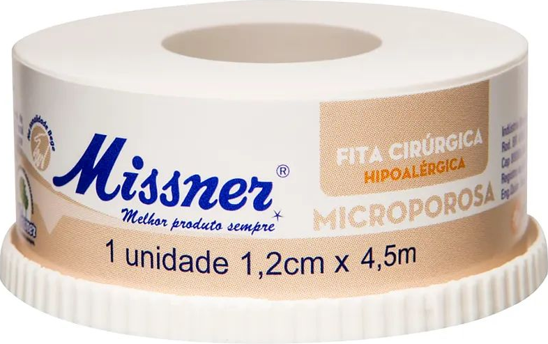 FITA MICROP 1,2CM X 4,5M BEGE MISSNER