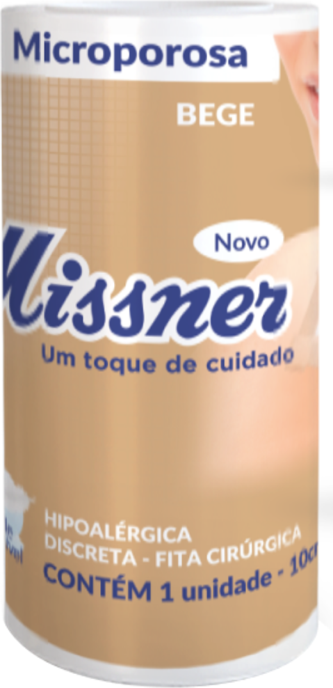 FITA MICROP 10CM X 4,5M BEGE MISSNER