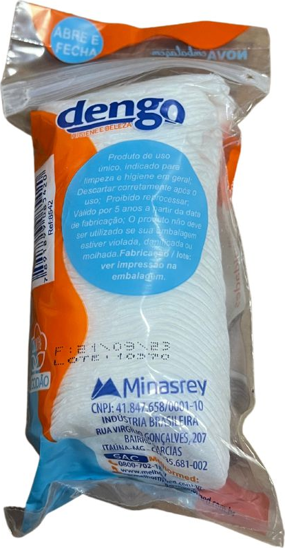 ALGODAO DISCO ZIPLOCK 50 UN DENGO