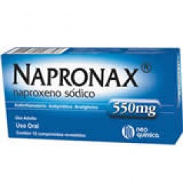 NAPROXENO 550MG CX 10 COMP - NAPRONAX - NEO QUIMICA