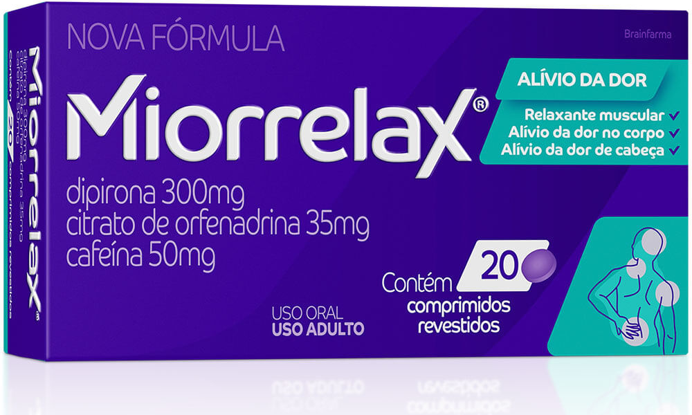 MIORRELAX CX 20 COMP BRAINFARMA