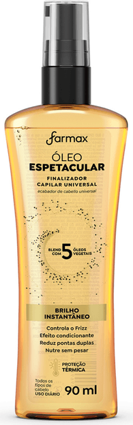 OLEO ESPETACULAR CAPILAR FARMAX 90ML