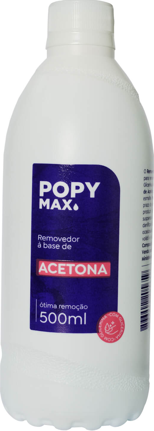 REMOV DE ESMALTE POPY MAX 500ML