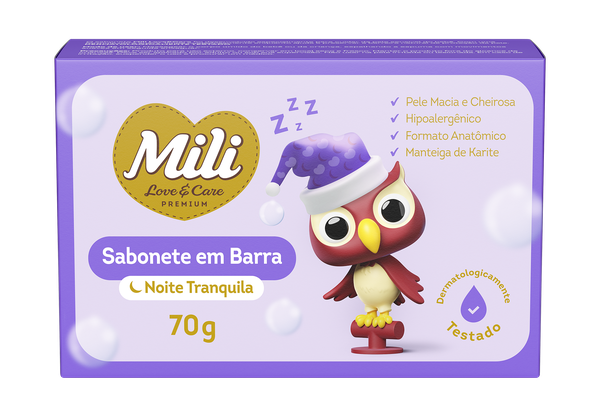 SAB INF MILI LOVECARE LAVANDA 70G