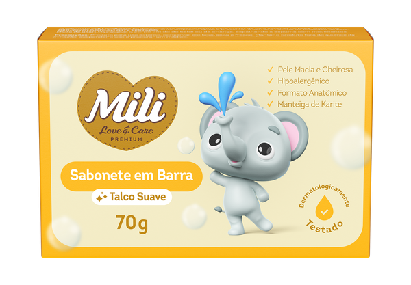 SAB INF MILI LOVECARE TALCO SUAVE 70G
