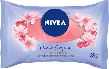 SAB NIVEA 85G FLOR DE CEREJEIRA