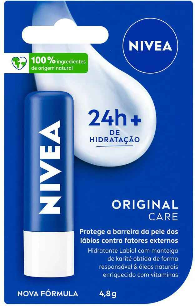 PROT LABIAL NIVEA ORIGINAL CARE 4,8G
