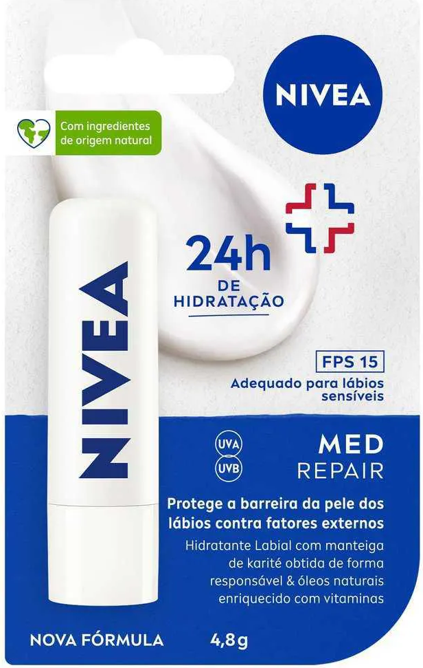 PROT LABIAL NIVEA MED PROTECTION FPS15