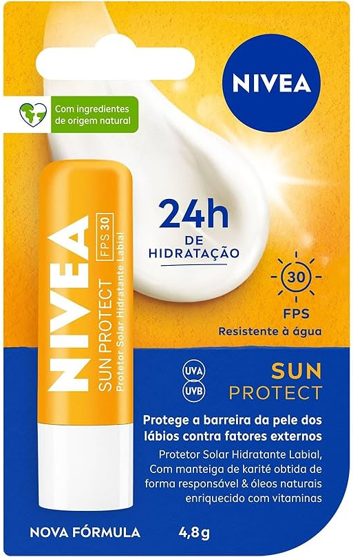 PROT LABIAL NIVEA SUN PROTECT FPS30 4,8G