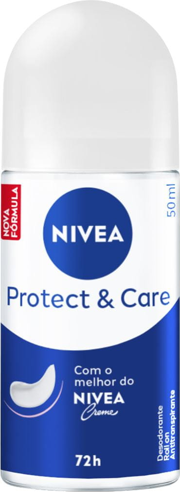 DES NIVEA ROLL FEM PROTECT&CARE 50ML