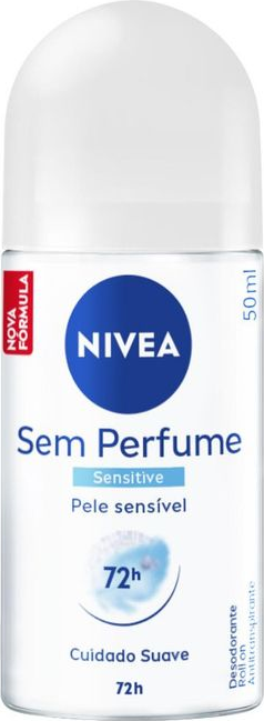 DES NIVEA ROLL FEM SENSITIVE S/PERFUME 50ML