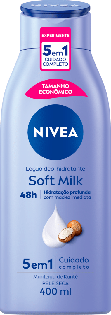 LC HIDRAT NIVEA SOFT MILK 400ML