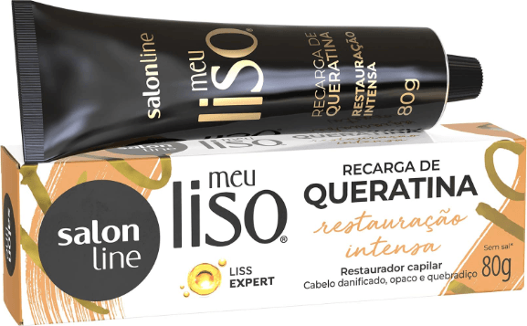 RECARGA QUERATINA SALON LINE RESTAURACAO INTENSA 80G