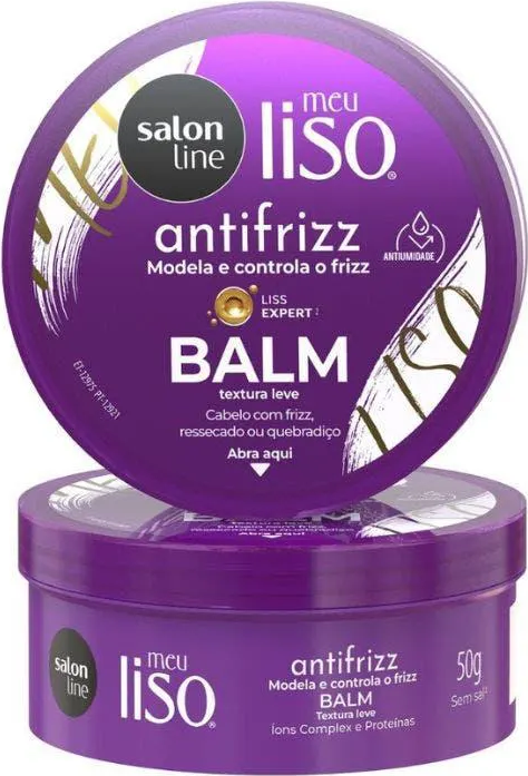 BALM SALON LINE MEU LISO ANTIFRIZZ 50G