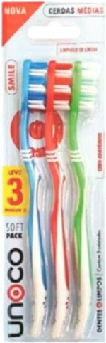 ESC DENT UNOCO SMILE SOFT PACK C/3 MEDIA