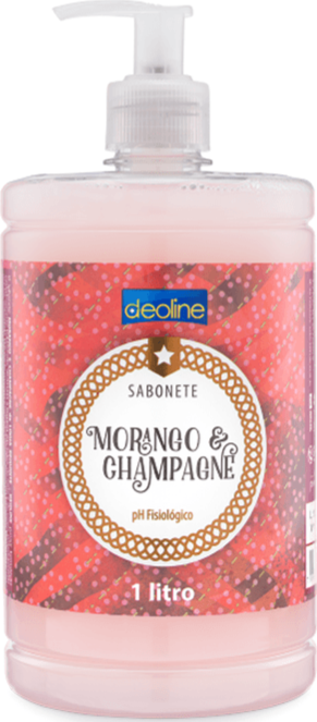 SAB LIQ PREMISSE 1LITRO MORANGO E CHAMPAGNE C/PUMP