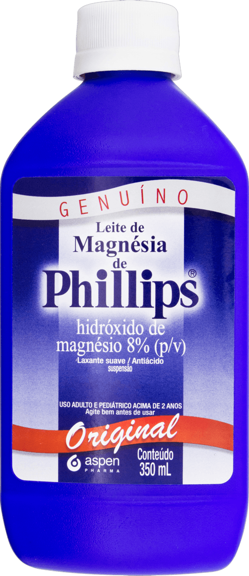 LEITE MAGNESIA PHILLIPS ORIGINAL 350ML