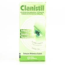 CLANISTIL 0,25+3MG SOL OFT CX 1FR X 15ML NEO QUIMICA